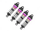 3RACING KIT-SAKURA D6GAOil Absorber For D6GA (Purple) - SAK-D652/PU