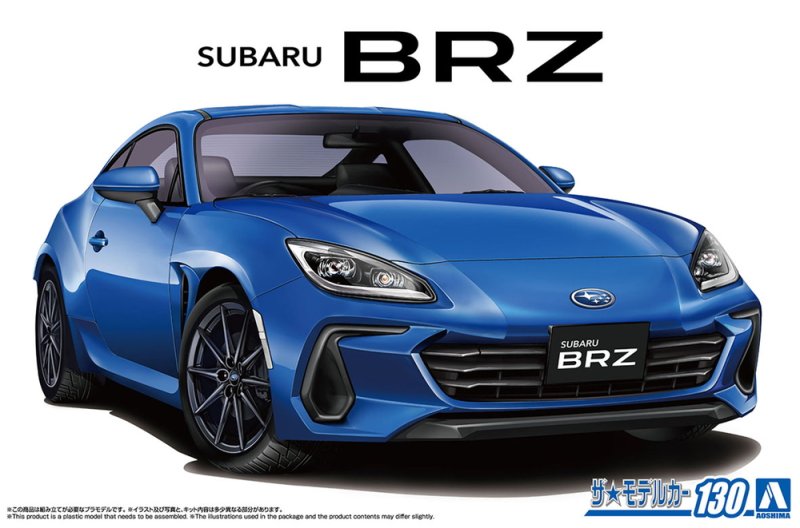 Aoshima 06422 - 1/24 Subaru ZD8 Subaru BRZ \'21 The Model Car #130