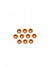 Arrowmax AM-020032 Aluminium M3 Countersink Washer-Orange (10)