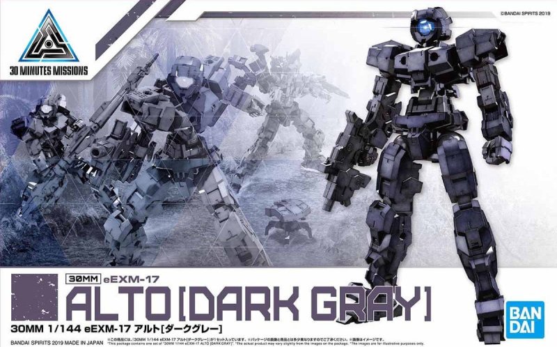 Bandai 5058188 - 30mm eEXM-17 Alto (Dark Gray)