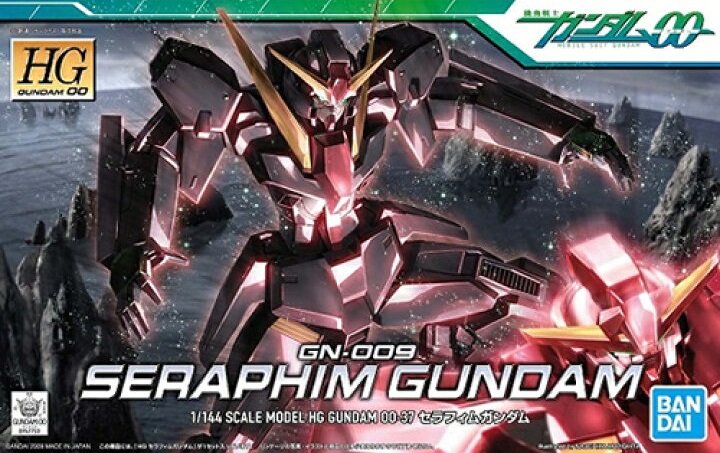 Bandai 5059235 - HG 1/144 Seraphim Gundam GN-009 (HG Gundam 00-37)