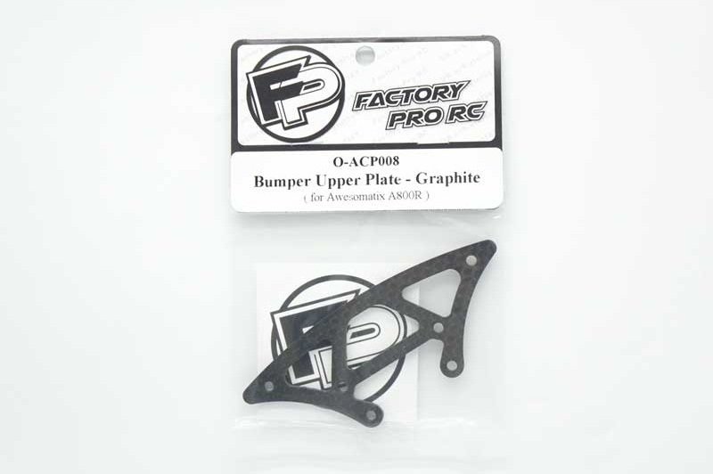 Factory Pro FP-O-ACP008 Awesomatix A800R Bumper Upper Plate - Graphite