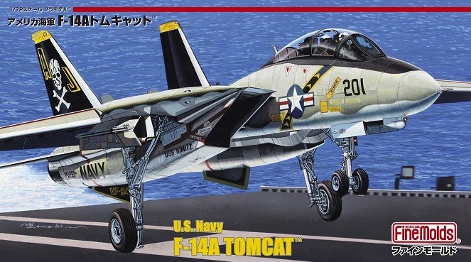 Fine Molds 72030 - 1/72 U.S.Navy F-14A Tomcat FP30