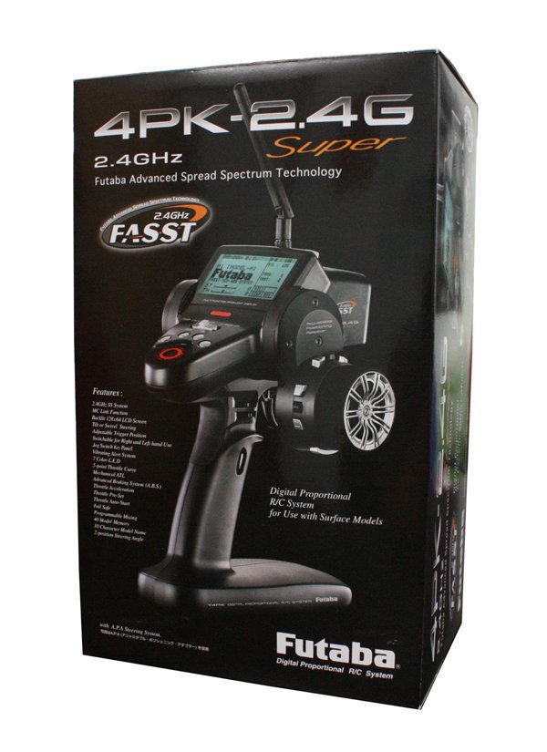 Futaba 4PKS 4-Channel 2.4GHz FASST (TX: T4PKS / RX: R614FF)