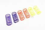 1.2+1.3+1.4mm Fluorescent Colour Damper Spring set - 35mm - 3prs - GPM DSP035