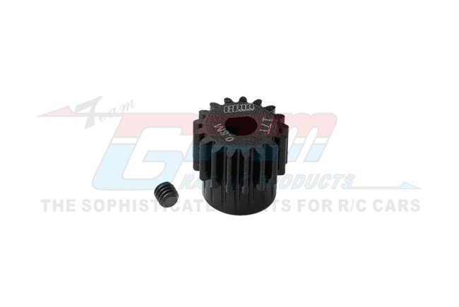 40CR Steel Motor Gear 17T (32 Pitch,Module: 0.8mm,Motor Tooth Diameter: 5mm) - GPM MG517T/0.8M