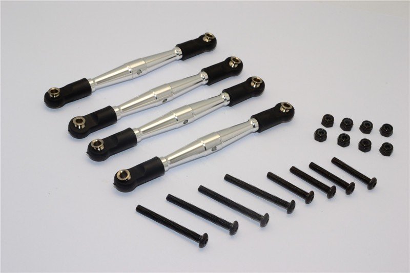 Gmade KOmodo 1/10 Gs01 Electric 4WD Vehicle Aluminium 4mm Anti-thread Upper Link Parts - 4pcs set - GPM KOM049A