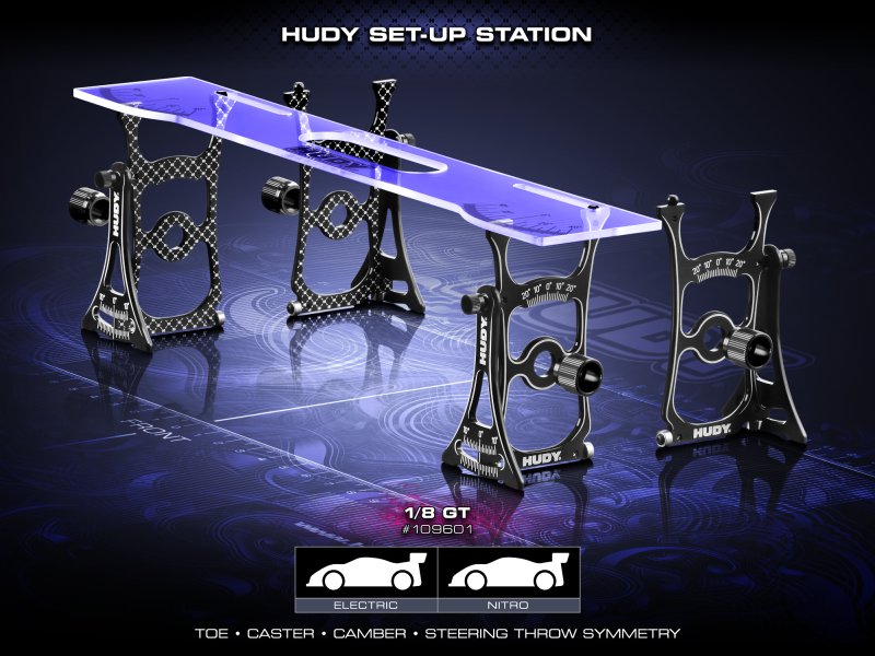 HUDY 109601 SET-UP Station FOR 1/8 GT