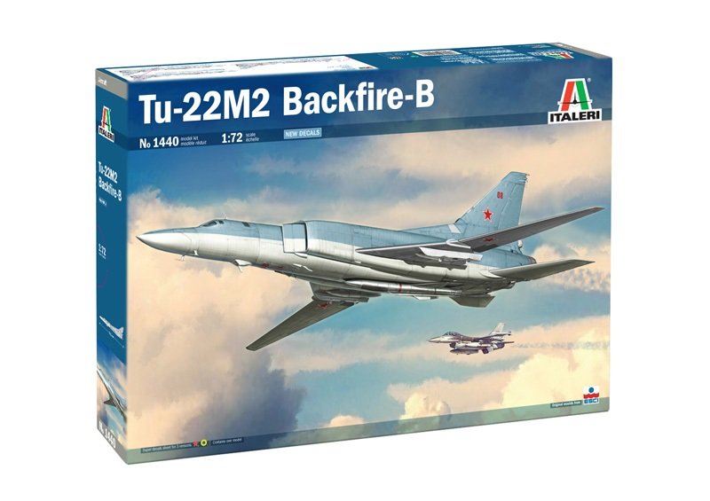 Italeri 1440 - 1/72 TU-22M2 Backfire B