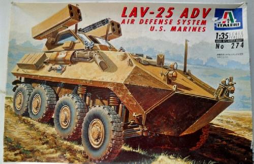 Italeri 0274 - 1/35 LAV-25 ADV Air Defence System U.S. Marines