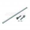 Tamiya TA-02 Aluminum Main Drive Shaft w/Joint (Gun Metal) Set