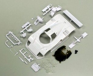 MZN152 Kyosho - Mazda 787B White Body Set (Unpainted) for Mini-Z