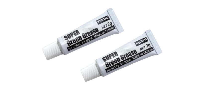 Kyosho 96512 - Super Green Grease(Extreme Pressure Type) 2g x2