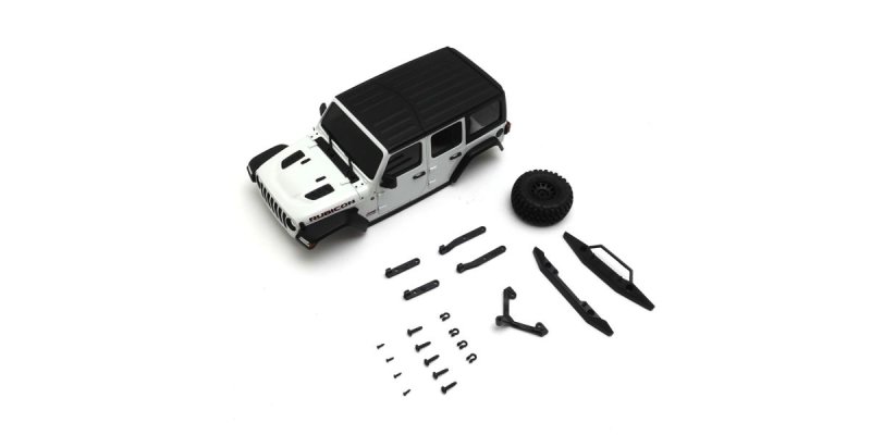 Kyosho MXB12W - MX-01 JEEP WRANGLER RUBBICON Interco Bright White