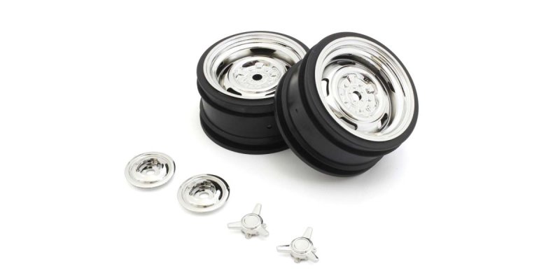 Kyosho FAH707SM - Classic Rally Wheel (Plating / 2pcs)