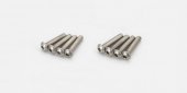 Kyosho 1-S13015HT - Button Screw(Hex/Titanium/M3x15/8pcs)