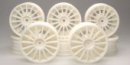 Kyosho 92012-8WB - Aero 24 Wheel (15-Spork/White/8pcs)