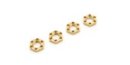 Kyosho EF244G - Lightweight Wheel Nut(Gold/4pcs/FANTOM EP)