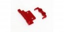 Kyosho MBW029RB - Aluminum Front&Rear Bumper Set(Red)