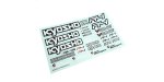 Kyosho VZD02 - Decal for R4 Evo.3