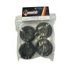 Solaris S-M24J0M2B 1/10 High-Performance Mini Slick Tire Set 24-J Spoke Wheel Black (4 pcs/set)