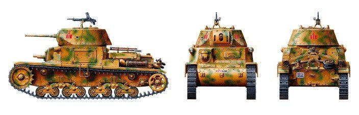 1/35 Tamiya Italian Carro Armato M13/40 - 35296