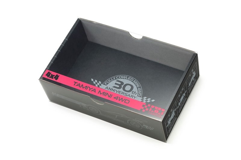 Tamiya 95670 - Jr Basic Mini 4WD Car Box & Sleeve (Fully Cowled Mini 4WD 30th Anniversary Limited Edition)