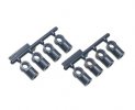 Tamiya 54489 - RC Low Friction 5mm Adjuster Sh. 8pcs OP.1489 OP-1489