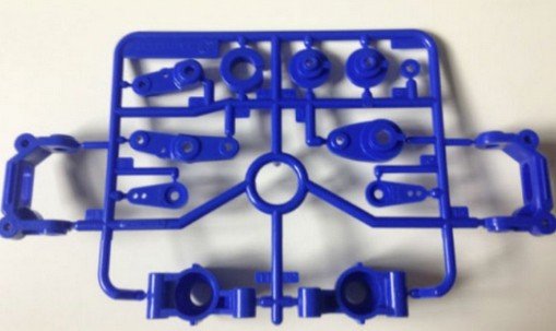 Tamiya 0009611 - C Parts, Blue for 58495/58537 (TA02T) Ford F-150 /Desert Fielder