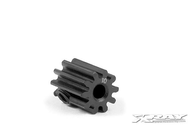 XRAY 385610 Steel Pinion Gear 10T/48