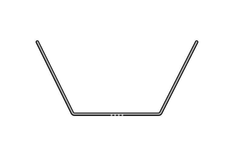 XRAY 332474 Anti-Roll Bar Front 2.4mm