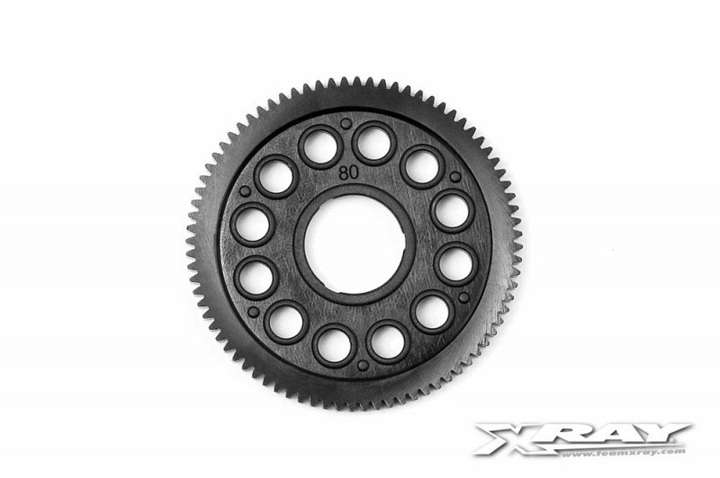 XRAY 375880 Composite Spur Gear - 80T/64P