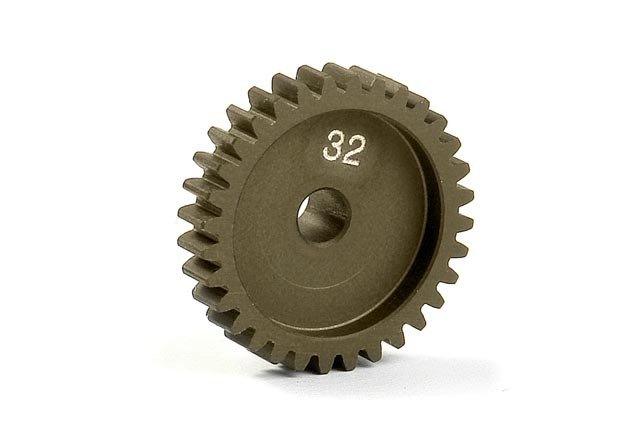 XRAY 305932 Narrow Pinion Gear Aluminum Hard Coated 32T/48