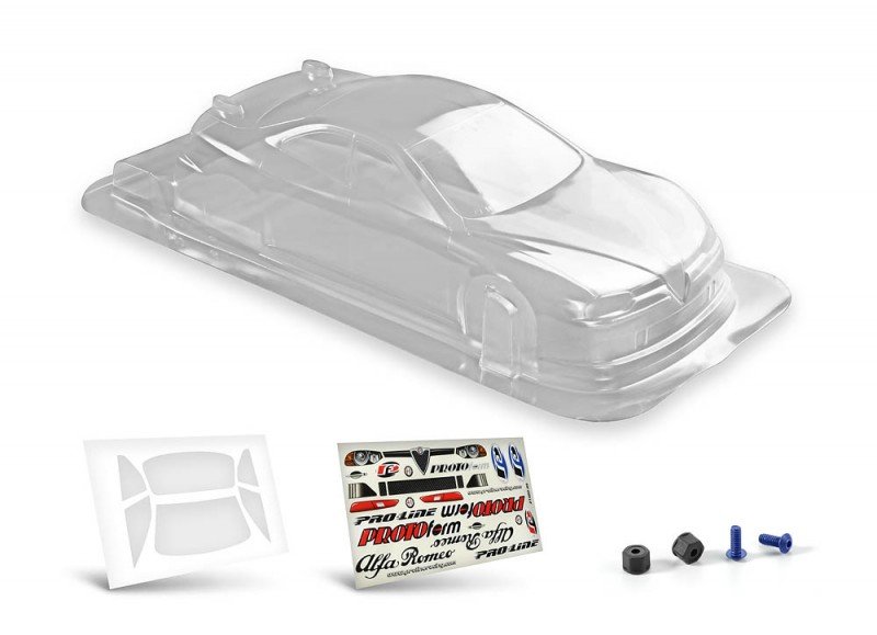 XRAY 309710 Body Alfa 156 Ver. 2.0 + Accessories (Protoform)