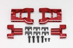 Yokomo Y2-R08RASA Aluminum adjustable rear short H arm for YD-2 (Red/Bevel edge)