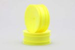 Yokomo B2-821HYA H12 Front Wheels (yellow) for H12hub