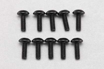 Yokomo ZC-BH26A M2x6mm Button Head Socket Screw 10pcs.