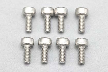 Yokomo ZC-C25SA Stainless SHCS M2 X 5mm, 8pcs