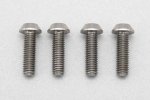 Yokomo RP-041-10A M3x10mm High Precision Cutting Titanium button head socket screw