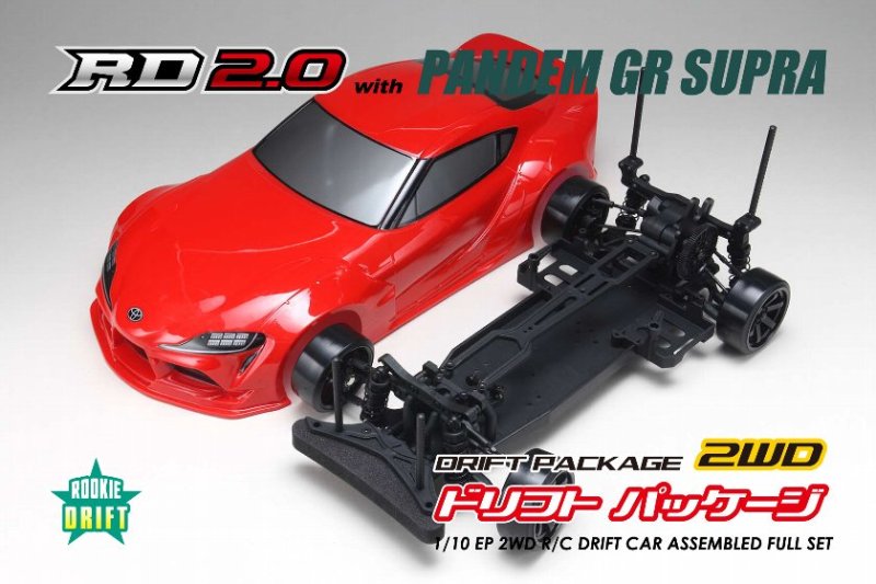 Yokomo PANDEM GRA90 Supra (Red) with body RD2.0 assembly kit