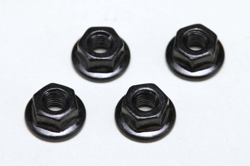 Yokomo ZC-N3FS M3 Steel Flange Nut (4pcs.)