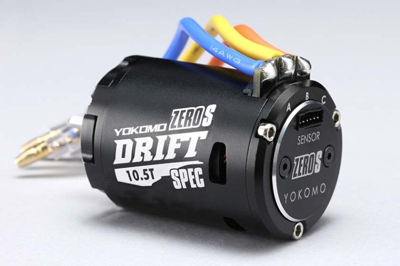 Yokomo YM-S105DBA ZERO-S DRIFT Blushless motor 10.5T Black